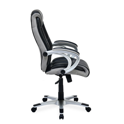 Nilkamal Travis High Back Office Chair (Black/Grey)