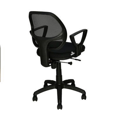 Nilkamal Calida Mesh Back Office Chair (Black)