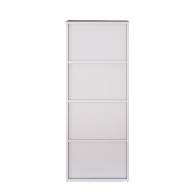 Nilkamal Halo 4 Tier Storage Cabinet (Legno Oak)