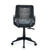 Nilkamal Otis Mid Back Mesh Office Chair (Black & Grey)
