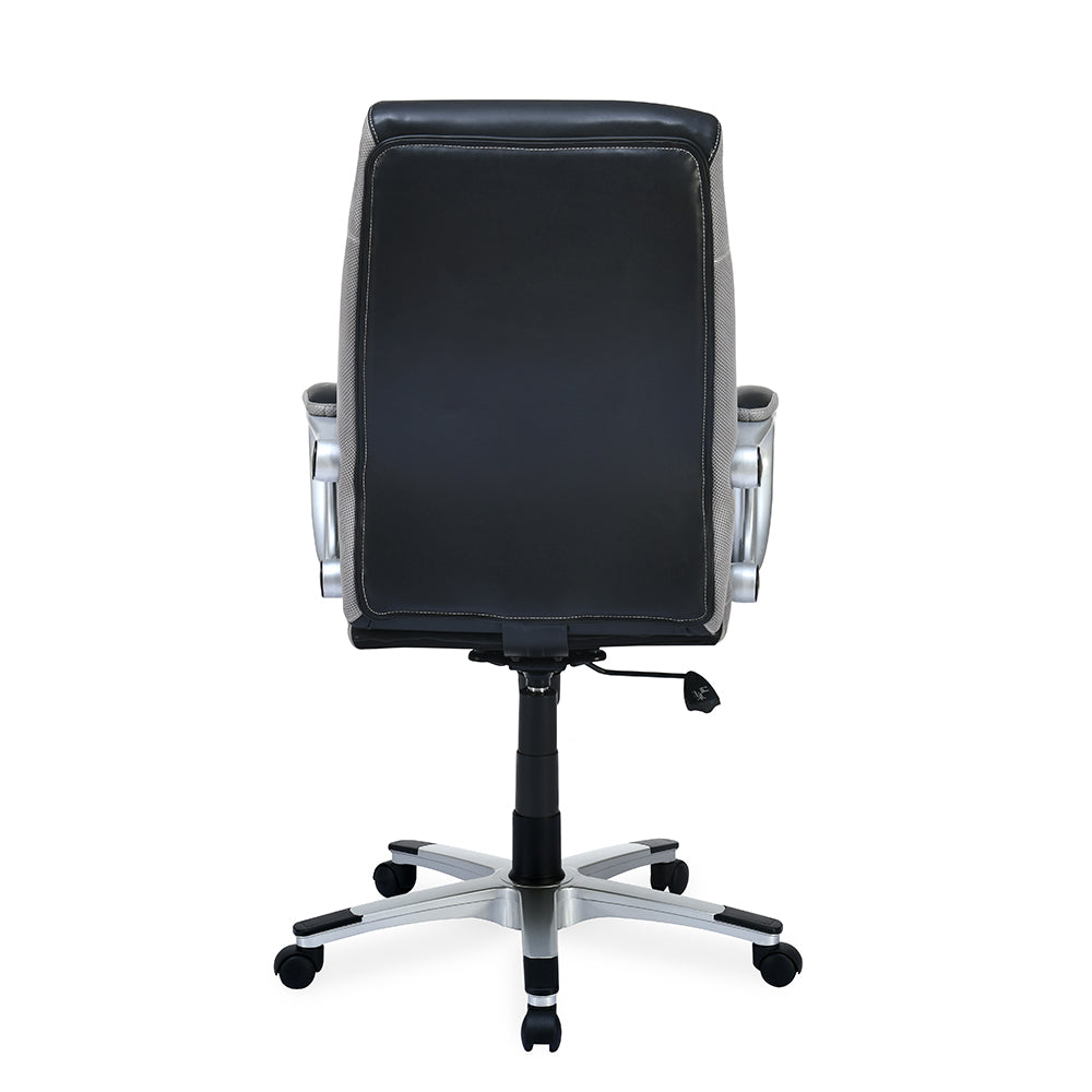 Nilkamal Travis High Back Office Chair (Black/Grey)