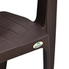 Nilkamal Trendy Plastic Chair with Arm Rest