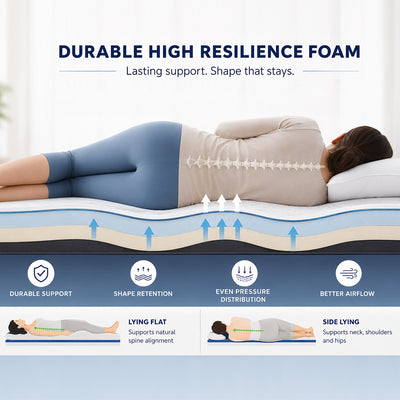 Nilkamal Sleep Lite Dual Comfort 6 Inch King Size Mattress - 78 x 72 Inch