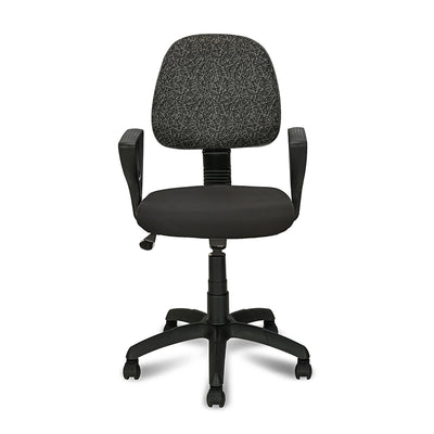 Nilkamal Soren Mid Back Cushion Office Chair (Black)