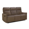Nilkamal Carlton 3 Seater Manual Recliner (Light Brown)