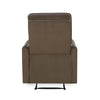 Nilkamal Carlton 1 Seater Manual Recliner (Light Brown) - Back View