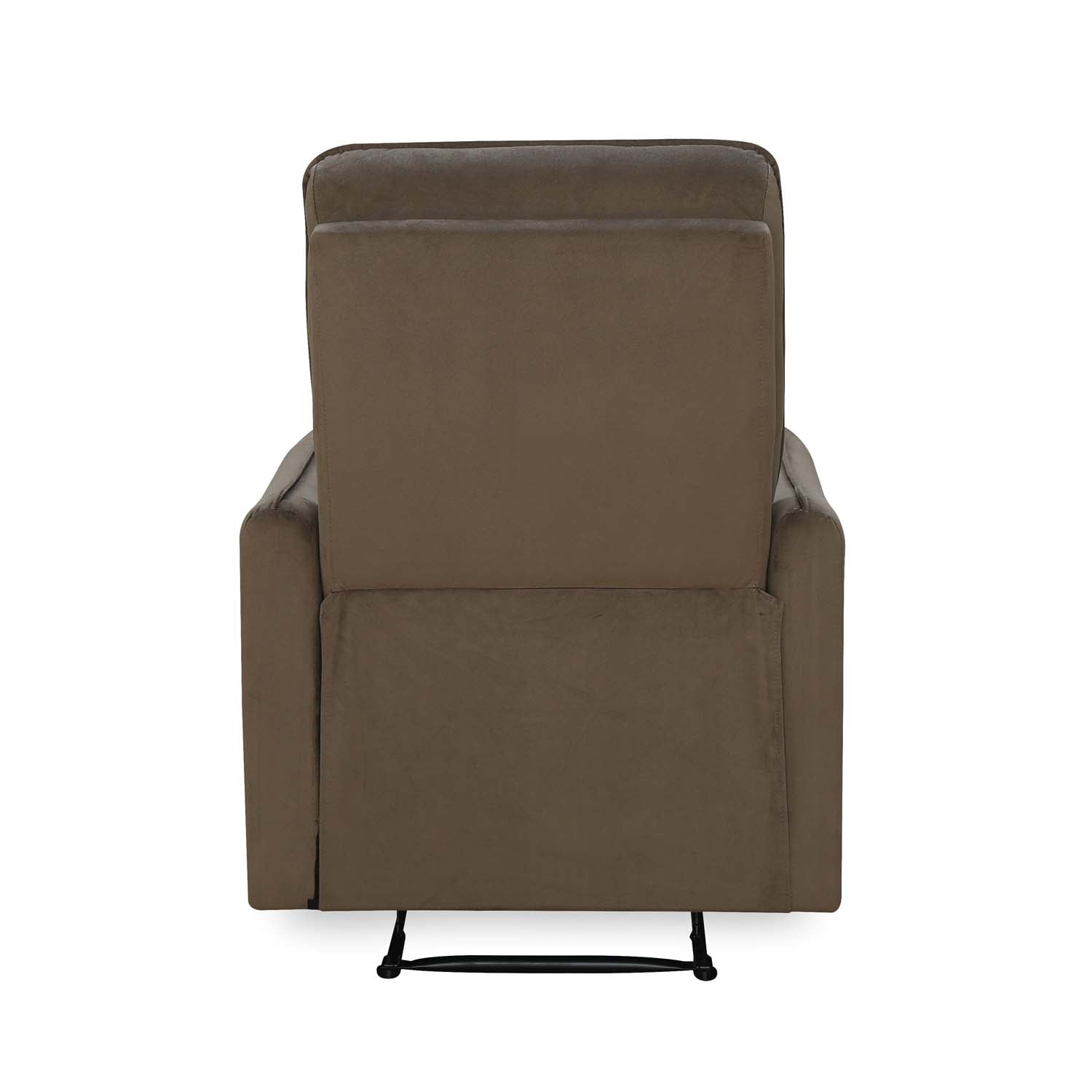 Nilkamal Carlton 1 Seater Manual Recliner (Light Brown)