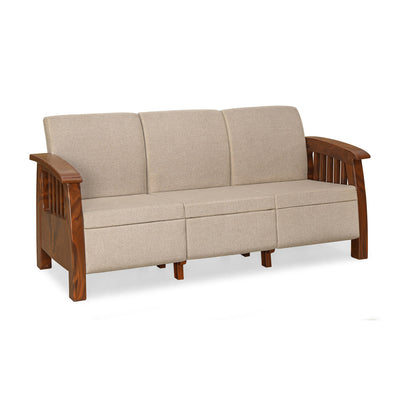 Nilkamal Aspire 3+2+1 Seater Plastic Sofa Set (Walnut)