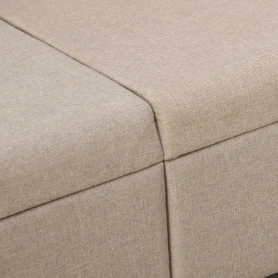 Nilkamal Aspire 2 Seater Plastic Sofa (Walnut)