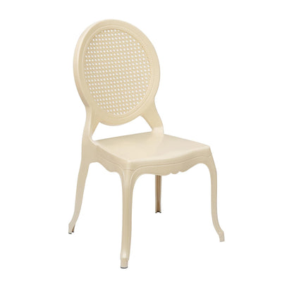 Nilkamal Grace Plastic Chair (Pearl White)