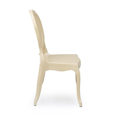 Nilkamal Grace Plastic Chair (Pearl White)