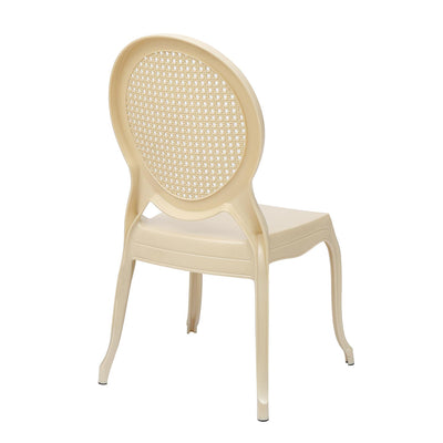 Nilkamal Grace Plastic Chair (Pearl White)