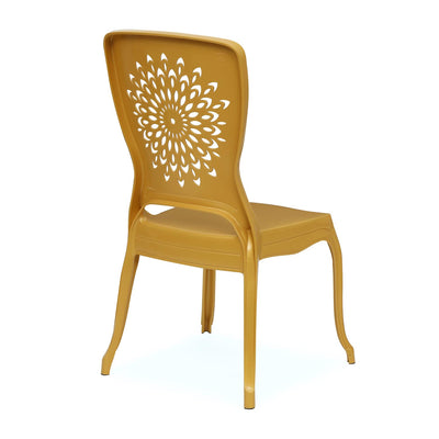 Nilkamal Aura Plastic Chair (Gold)