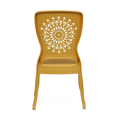 Nilkamal Aura Plastic Chair (Gold)