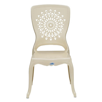 Nilkamal Aura Plastic Chair (Pearl White)