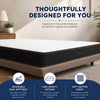 Nilkamal Sleep Lite Dual Comfort 8 Inch Queen Size Mattress - 78 x 60 Inch