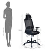 Nilkamal Compass High Back Mesh Office Chair