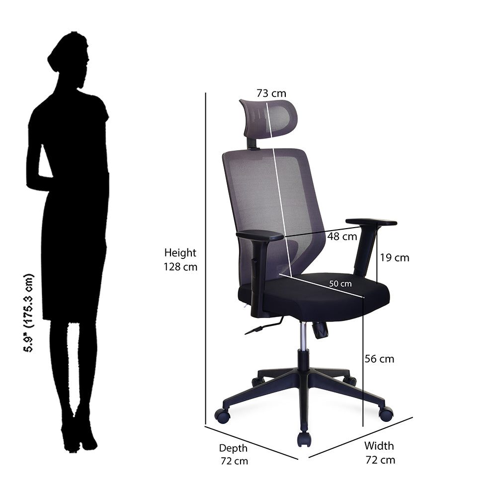 Nilkamal Poise High Back Office Chair