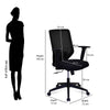 Nilkamal Poise Mid Back Office Chair