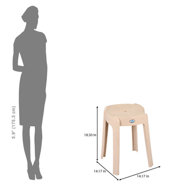 Nilkamal Twist Plastic Stool