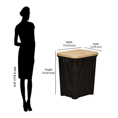 Nilkamal Elegance Laundry Basket 35 L