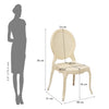 Nilkamal Grace Plastic Chair (Pearl White)
