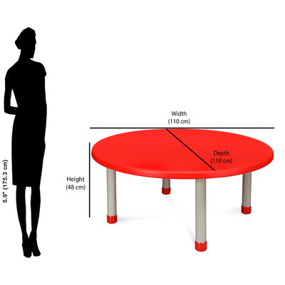 Nilkamal Activo Kids Activity Table (Crate Red)