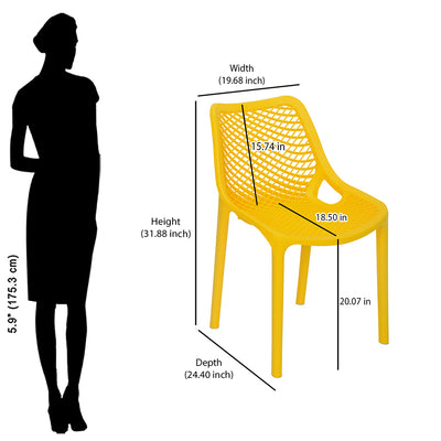 Nilkamal Vento Plastic Chair