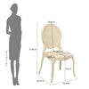 Nilkamal Grace Plastic Chair (Pearl White)