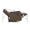 Nilkamal Carlton 1 Seater Manual Recliner (Light Brown) - Extended Size In Centimeter