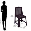 Nilkamal Viva Plastic Armless Chair