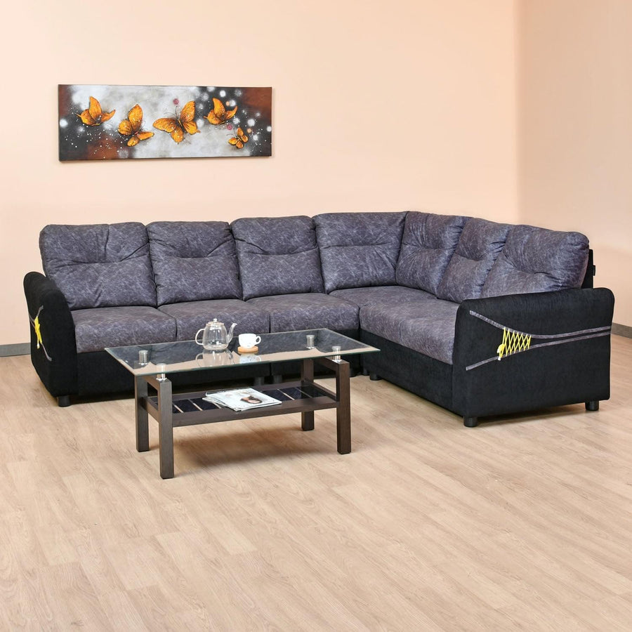 Nilkamal Acura Corner Sofa (Grey)