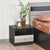 Nilkamal Adam Side Table (Dark Ebony)