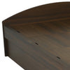 Nilkamal Addison Single Bed With Box Storage (Classic Walnut) - CloseUp View