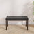 Nilkamal Adrian 4 Seater Dining Bench (Dark Walnut)