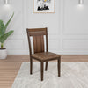 Nilkamal Arnold Dining Chair (Walnut)