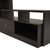 Nilkamal Aroy Low Height Wall Unit (Wenge) - Closeup View