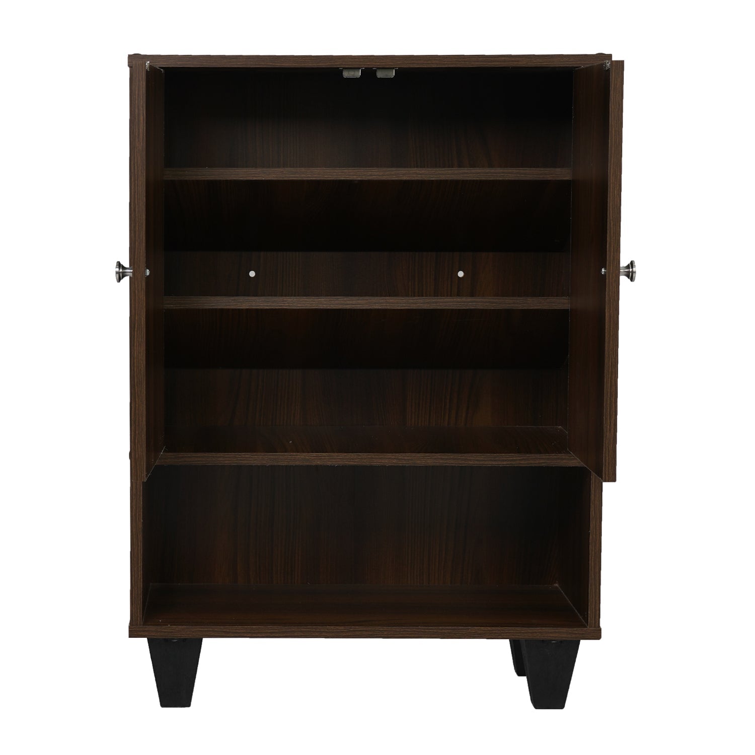 Nilkamal Astero Engineered Wood Shoe Cabinet (Walnut)
