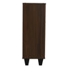 Nilkamal Astero Engineered Wood Shoe Cabinet (Walnut)