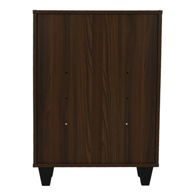 Nilkamal Astero Engineered Wood Shoe Cabinet (Walnut)