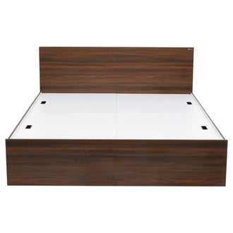 Nilkamal Arthur Queen Bed with Storage (Walnut)
