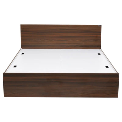 Nilkamal Arthur Queen Bed with Storage (Walnut)