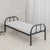 Nilkamal Ayush 02 Metal Single Bed (Black)