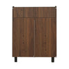Nilkamal Aze Shoe Cabinet (Walnut & White)