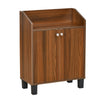 Nilkamal Aze Engineered Wood Shoe Cabinet (Classic Walnut)
