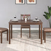 Nilkamal Alice 4 Seater Dining Table (Antique Cherry)