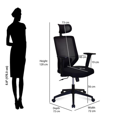 Nilkamal Poise High Back Office Chair