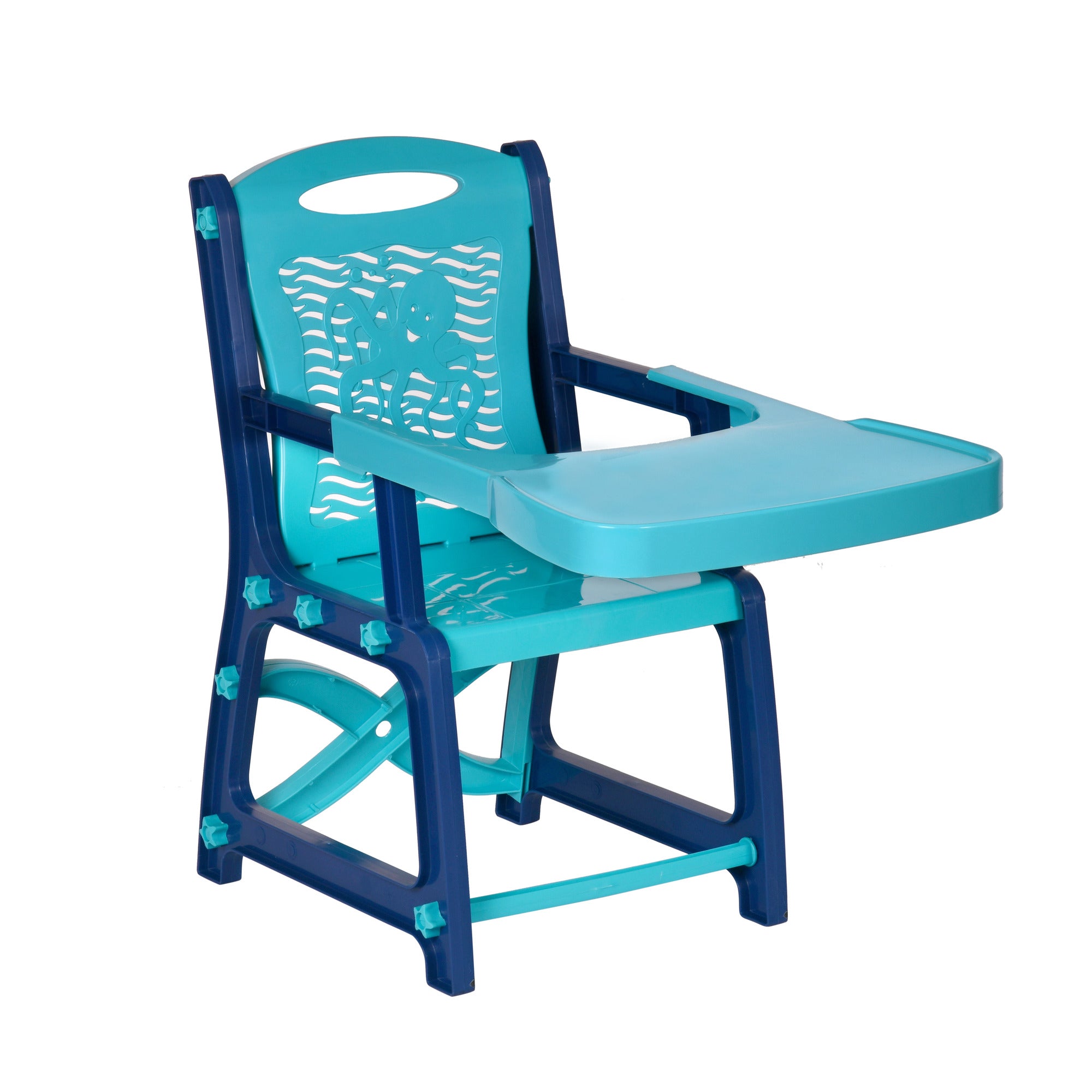 Nilkamal Octo Junior Plastic Kids Chair with Tray