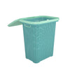 Nilkamal Elegance Laundry Basket 50 Litre with Lid (Sapphire Blue & Sea Blue)