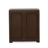 Nilkamal Freedom Mini Medium (FMS) Compact Plastic Kids Mini Storage Cabinet (Sandy & Dark Brown)